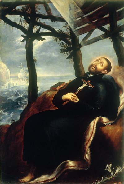 The Death of Saint Francis Xavier by Unbekannt Unbekannt